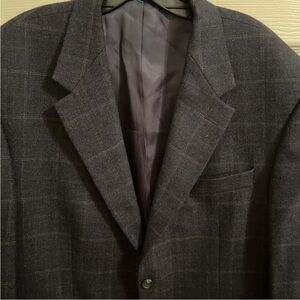 Lauren Ralph Lauren Wool Tweed Jacket Size: 45R